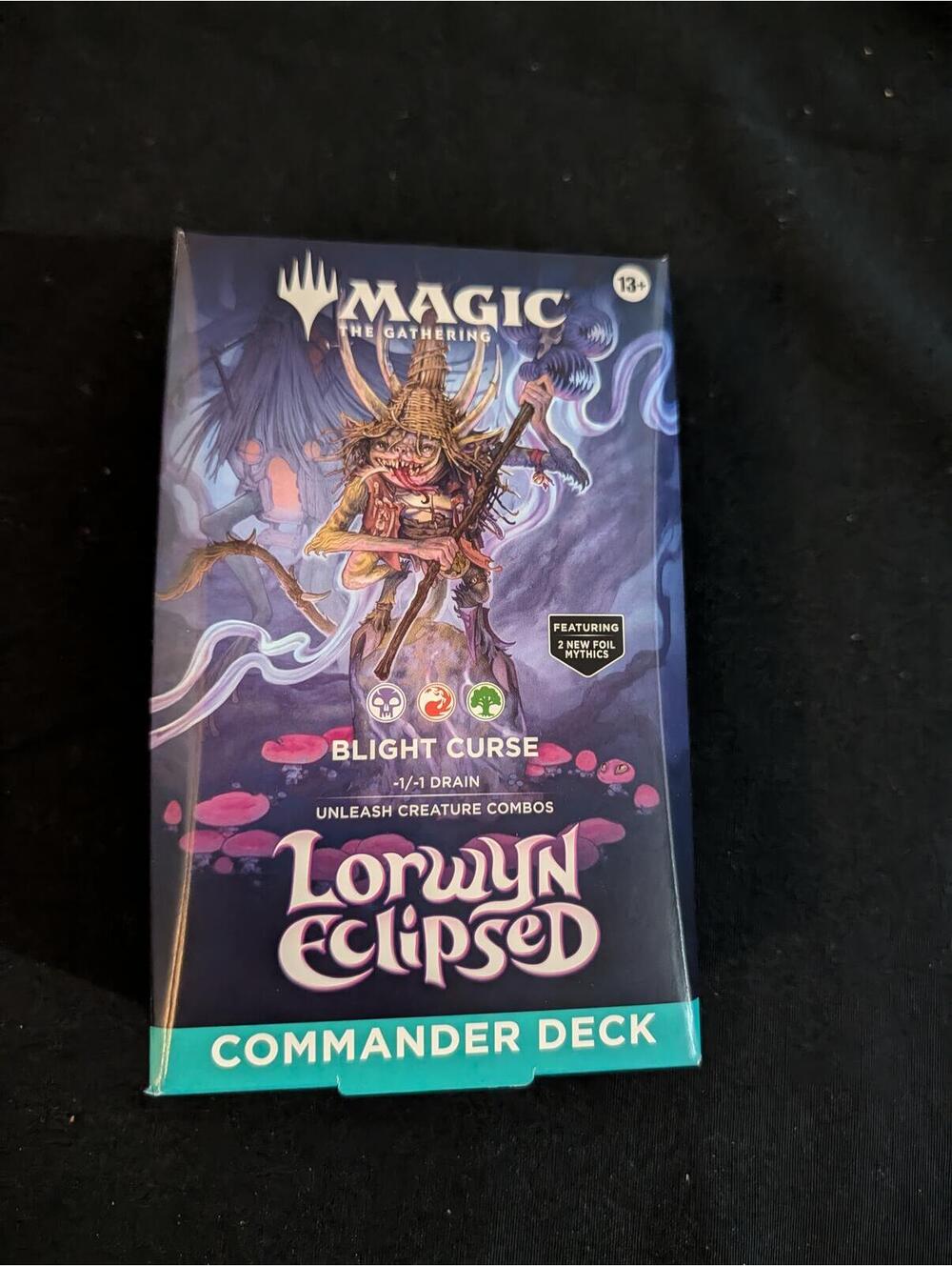 Magic: The Gathering Bloomburrow Commander Deck - Blight Curse